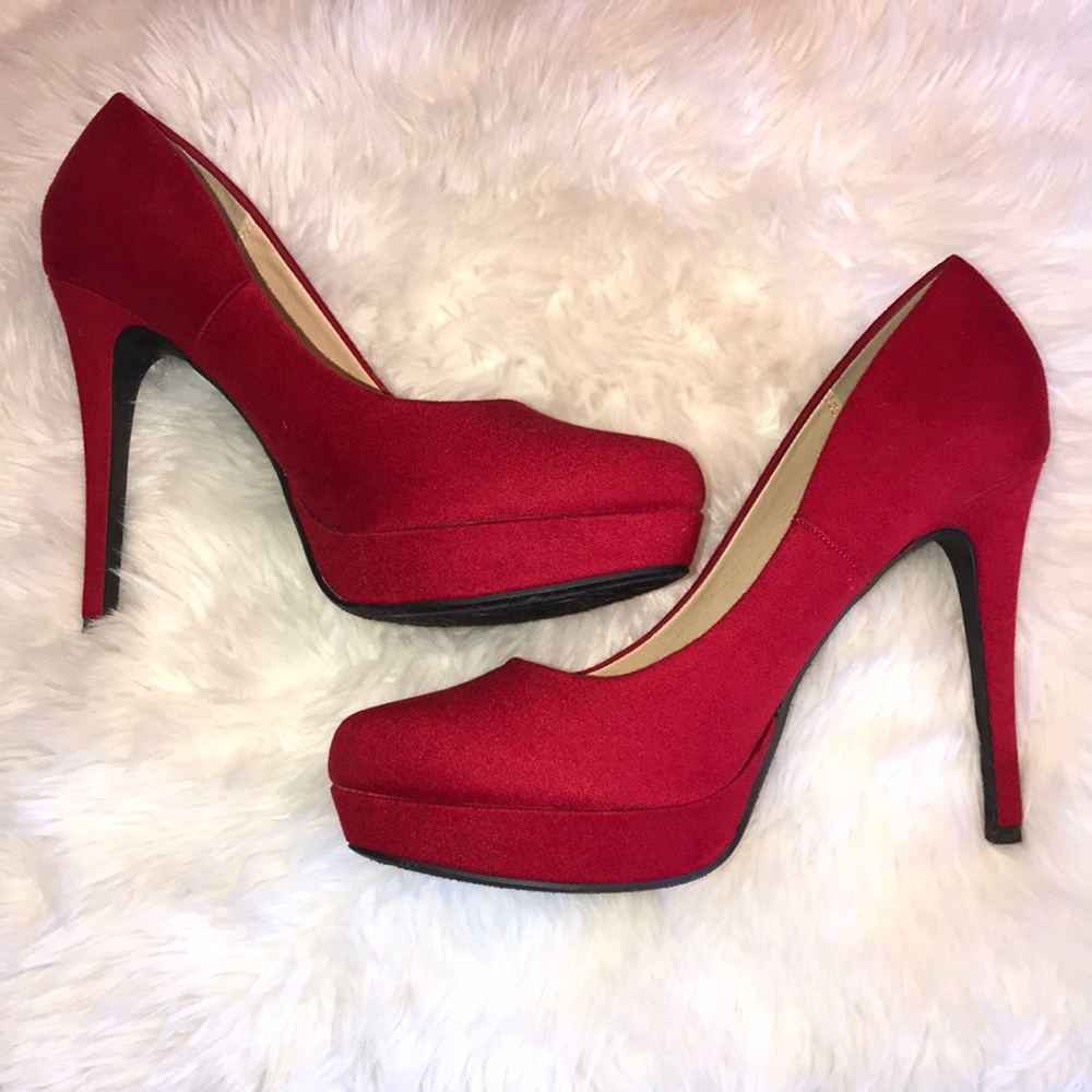 5 inch Red Platforms